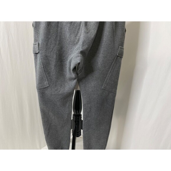 Mens Small Jogger Sweatpants Original Use Grey Drawstring Cargo - Picture 9 of 14